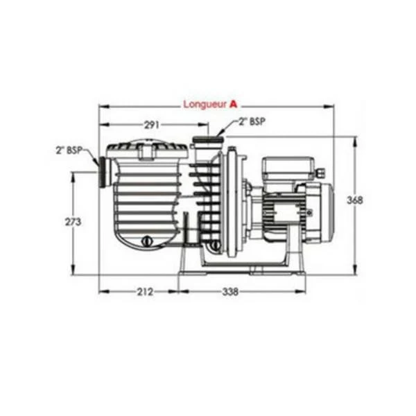 Pompe de filtration - 5P6R - STA-RITE