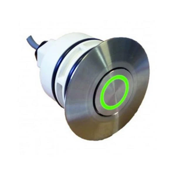 Traversée de Paroi CCEI pour Bouton Piezo Inox – Encastrement Margelle Piscine Béton