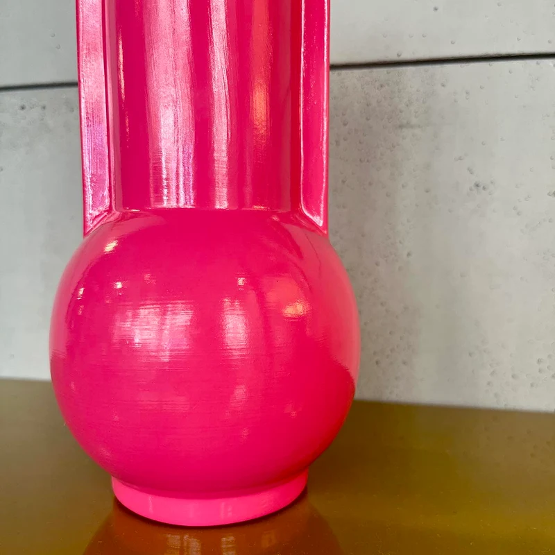 VASE ROSE HOT
