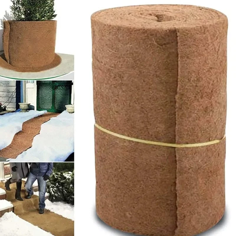 Rouleau Multi-Usage en Fibre de Coco Respirante pour Plantes et Extérieur