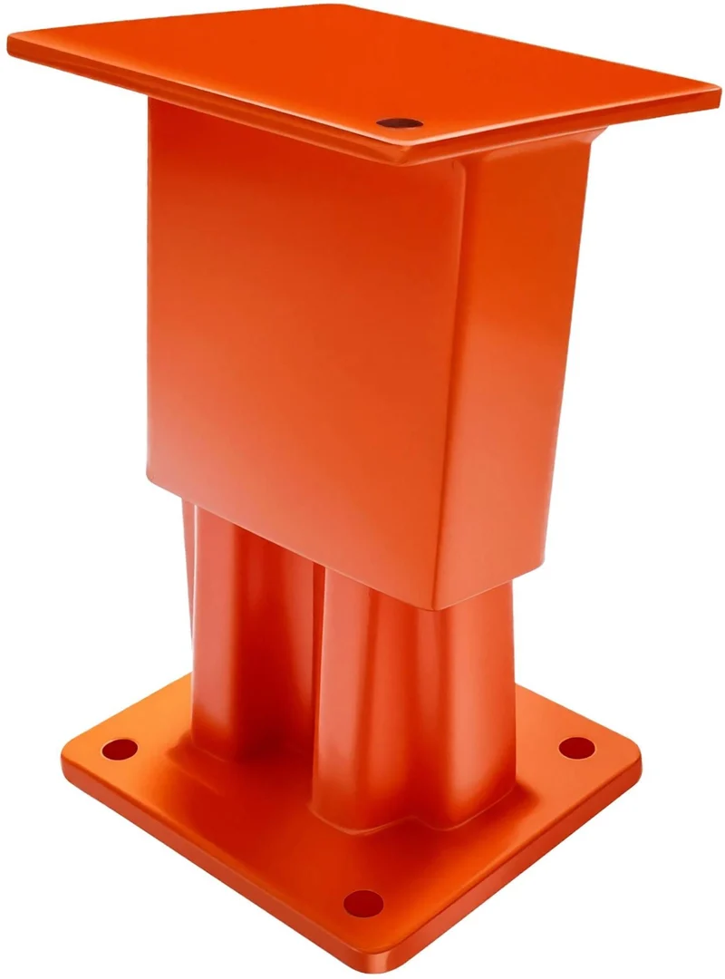 Fendeur de bois manuel pour coupe chauffage 18 x 10 x 8 cm sécurité accrue design ergonomique en acier orange 13_0018921