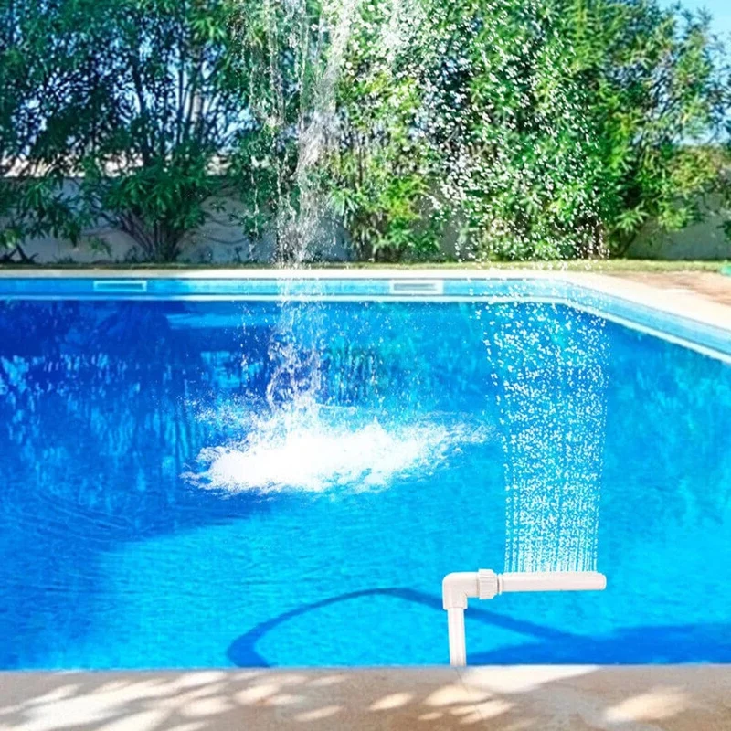 Fontaine Cascade Originale Ajustable pour Piscine