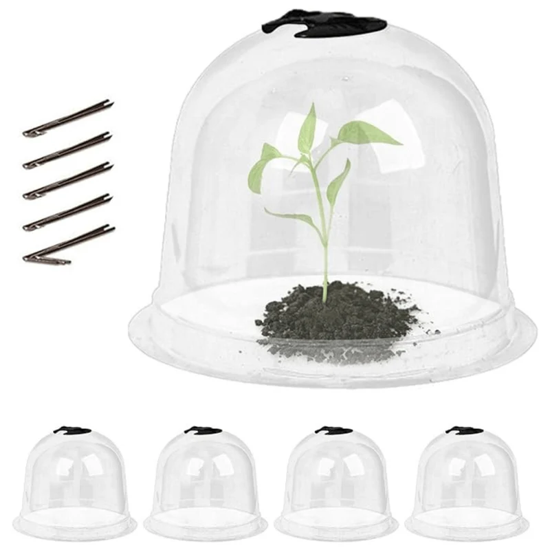 Couvercles Protecteurs Réutilisables pour Plantes (+Supports et Etiquettes Offerts)
