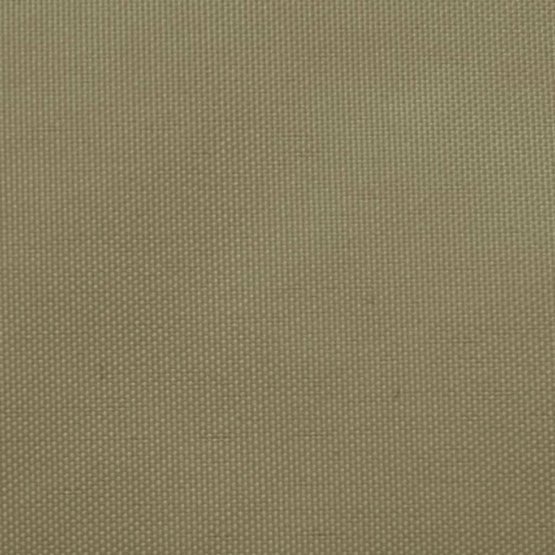 Voile toile d'ombrage parasol tissu oxford triangulaire 5 x 7 x 7 m beige 02_0009935