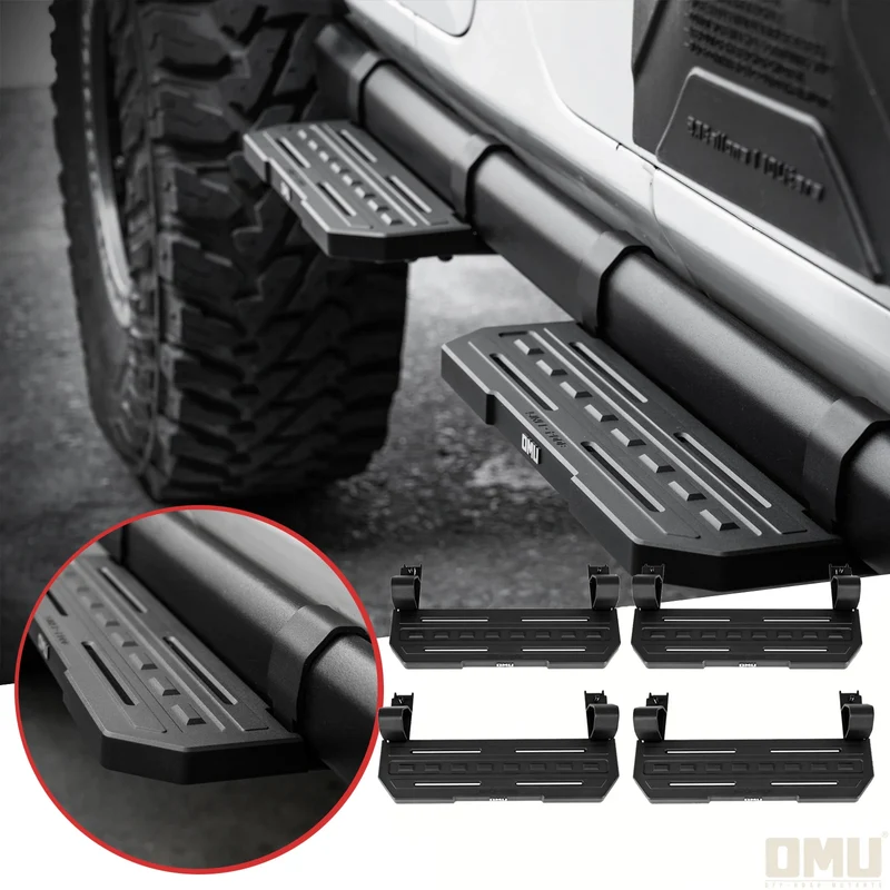 Marchepieds Aluminium Jeep Wrangler JL 4 Portes 2018-2025