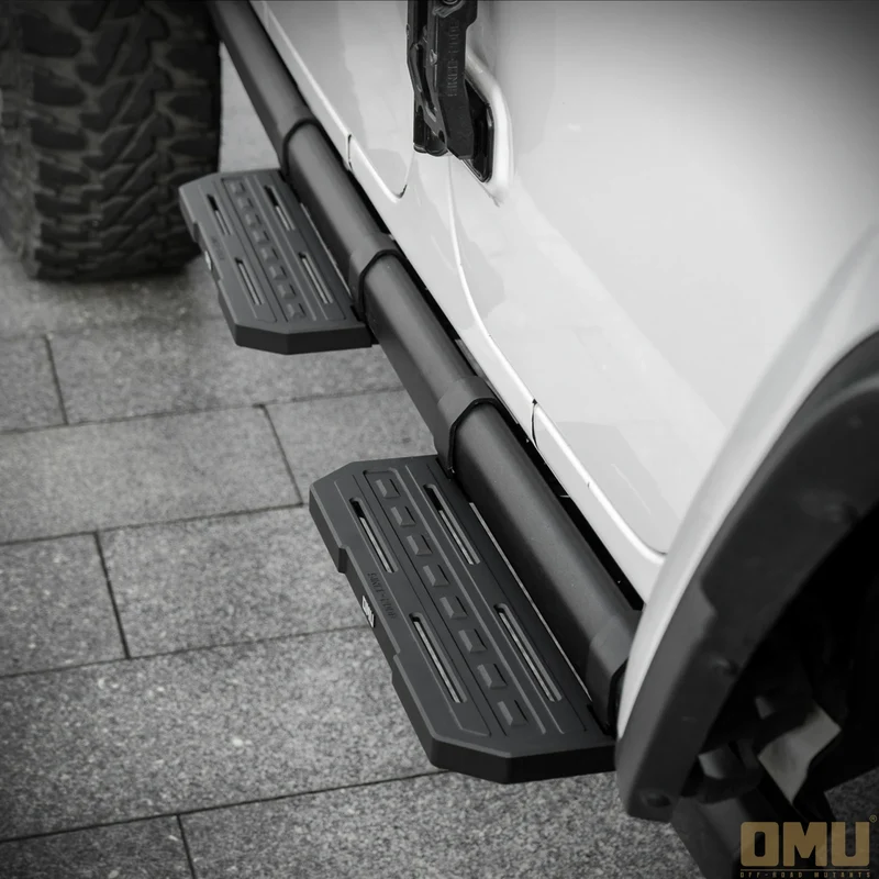 Marchepieds Aluminium Jeep Wrangler JL 4 Portes 2018-2025
