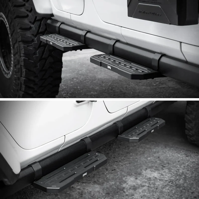 Marchepieds Aluminium Jeep Wrangler JL 4 Portes 2018-2025