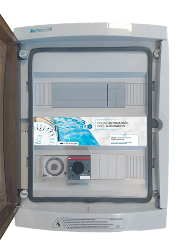 Coffret pour piscine Panorama Filtration + Projecteurs - avec ID 30mA