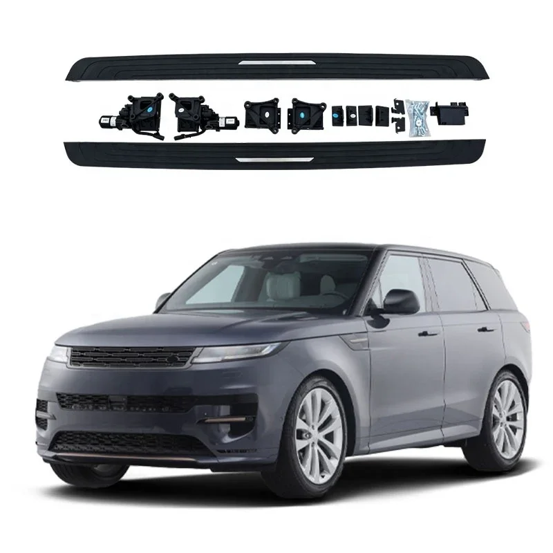 Marchepied Électrique Rétractable Aluminium Sport 12 V