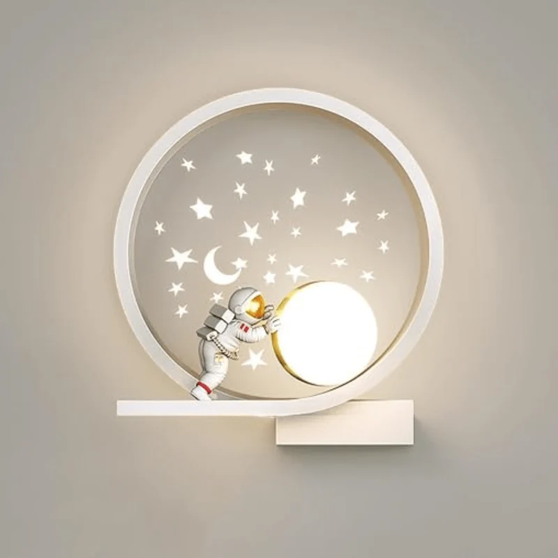 Applique Murale LED Fantaisiste pour Enfant Astronaute