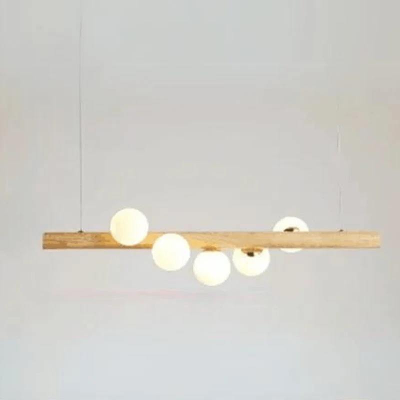 Lustre Chic et Moderne à Boules Suspendues
