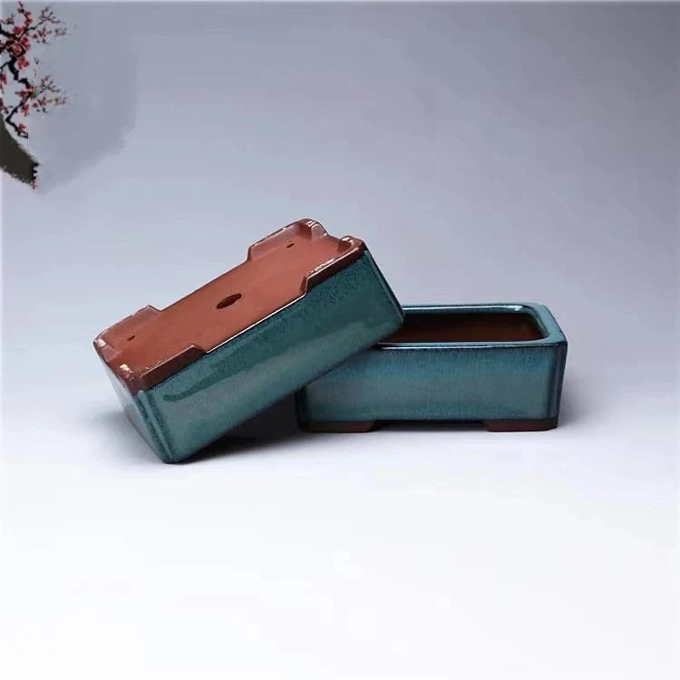 Pot de Fleur Bonsaï en Céramique Élégant