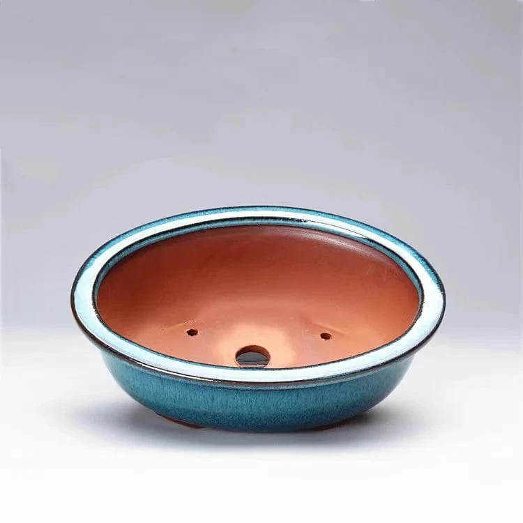 Pot de Fleur Bonsaï en Céramique Élégant