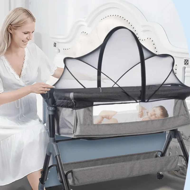 Moustiquaire de Lit Bébé Sécurisée
