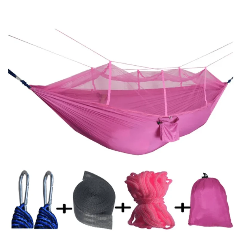 Hamac avec Moustiquaire de Camping Ultra-Résistant