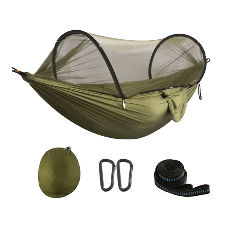 Hamac de Voyage avec Moustiquaire Ultra-Léger