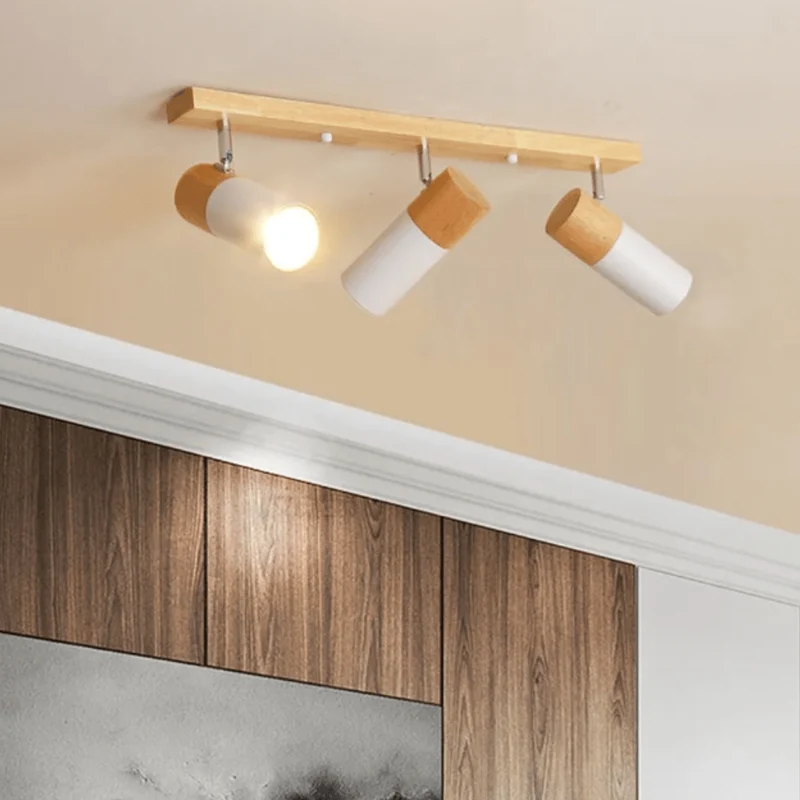 Plafonnier Salon LED à 3 Têtes Modulables Épuré