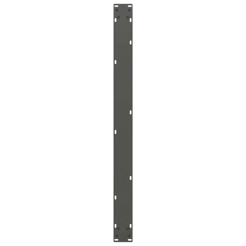 Lot de 2 pieds de table à manger en U réglables pour table et bureau 100 x 72-73 cm en acier anthracite 02_0057438