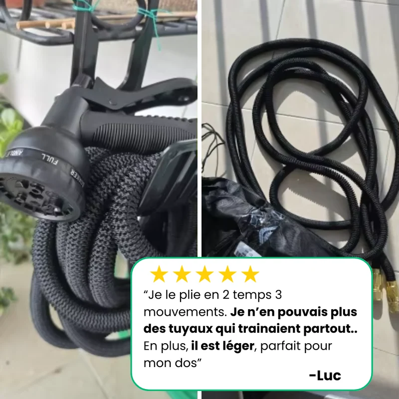 Tuyau d'Arrosage Extensible Premium