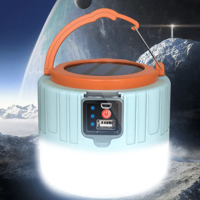 Lampe Solaire Pour Camping à LED Portable Polyvalente