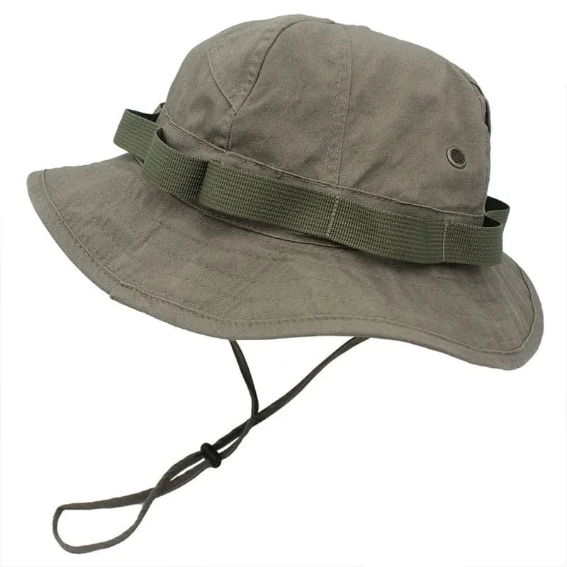 Chapeau de Pêcheur Respirant Anti-UV pour Homme
