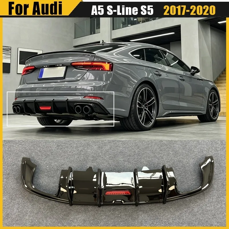 Diffuseur Arrière LED Audi A5 S5 S Line 2017-2020
