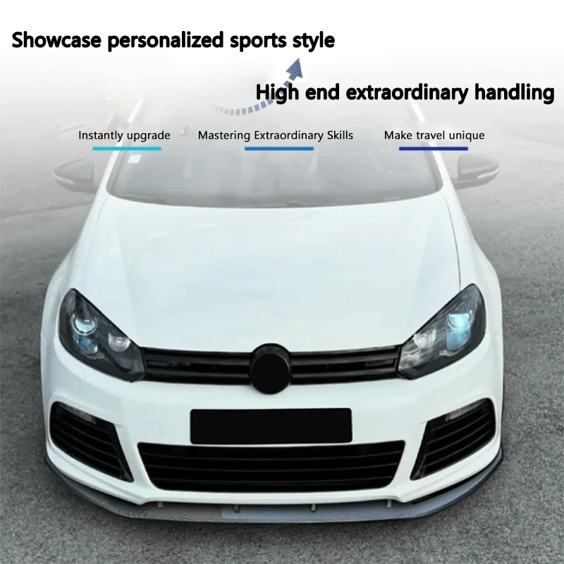 Lame de Pare-Chocs Avant Volkswagen Golf 6 R MK6 2008-2012