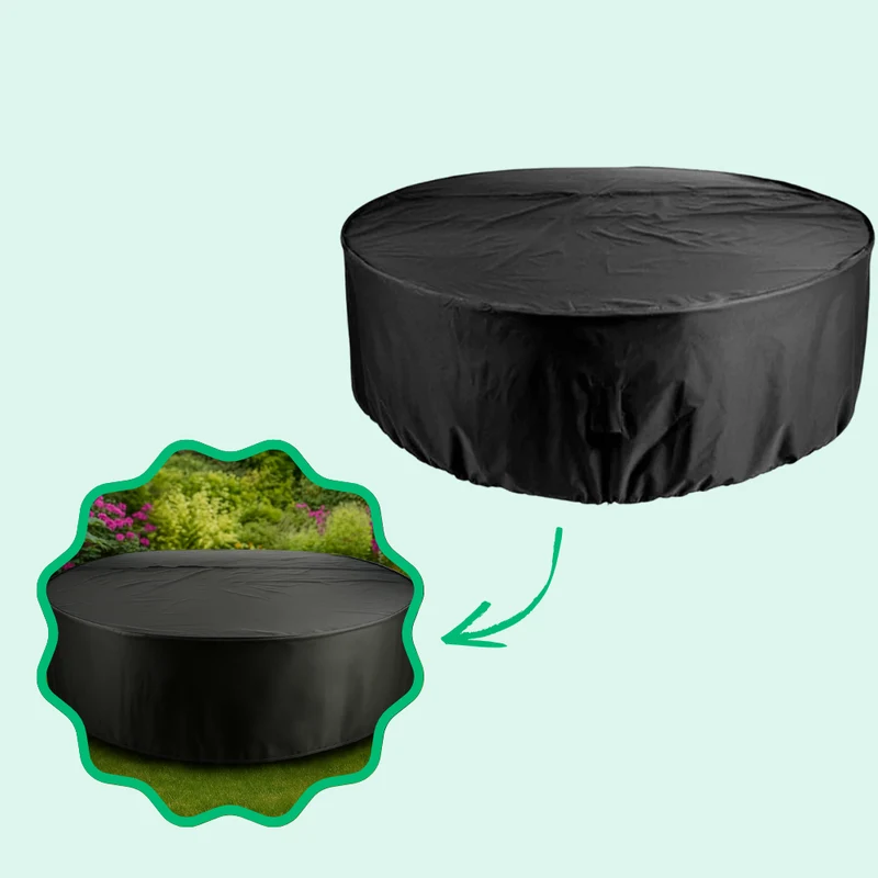 Housse de Protection Table de Jardin Imperméable Ultra-Résistante
