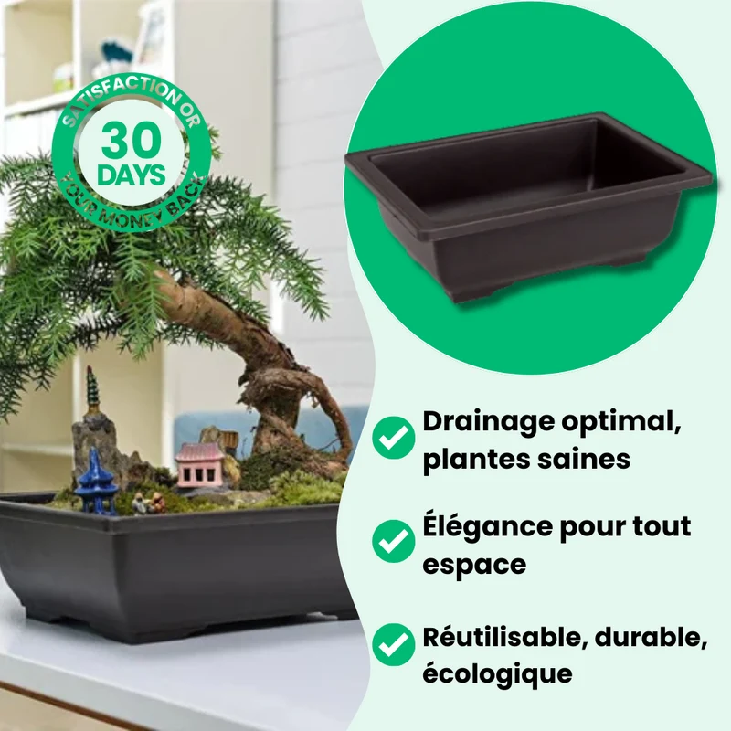 Jardinière Rectangulaire Élégante