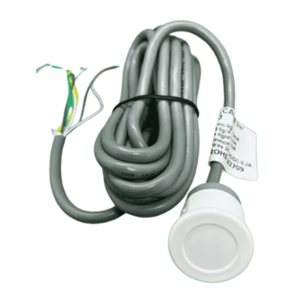 Bouton Poussoir Piezo RGB Plastique POM CCEI 22 mm – Commande Nage à Contre-Courant Piscine