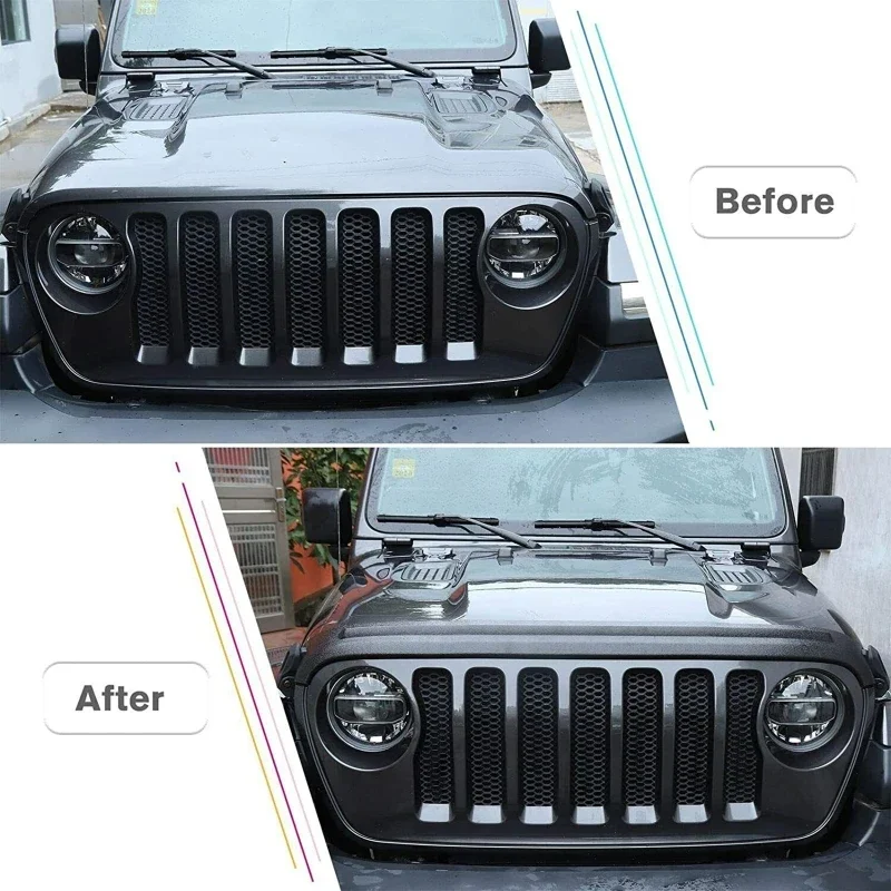 Déflecteur de Capot Jeep Wrangler JL JLU et Gladiator JT 2018+