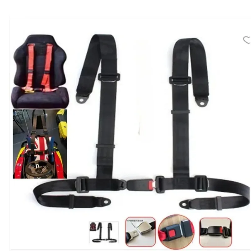 Harnais de Sécurité 4 Points Camlock Sangle Nylon Sport