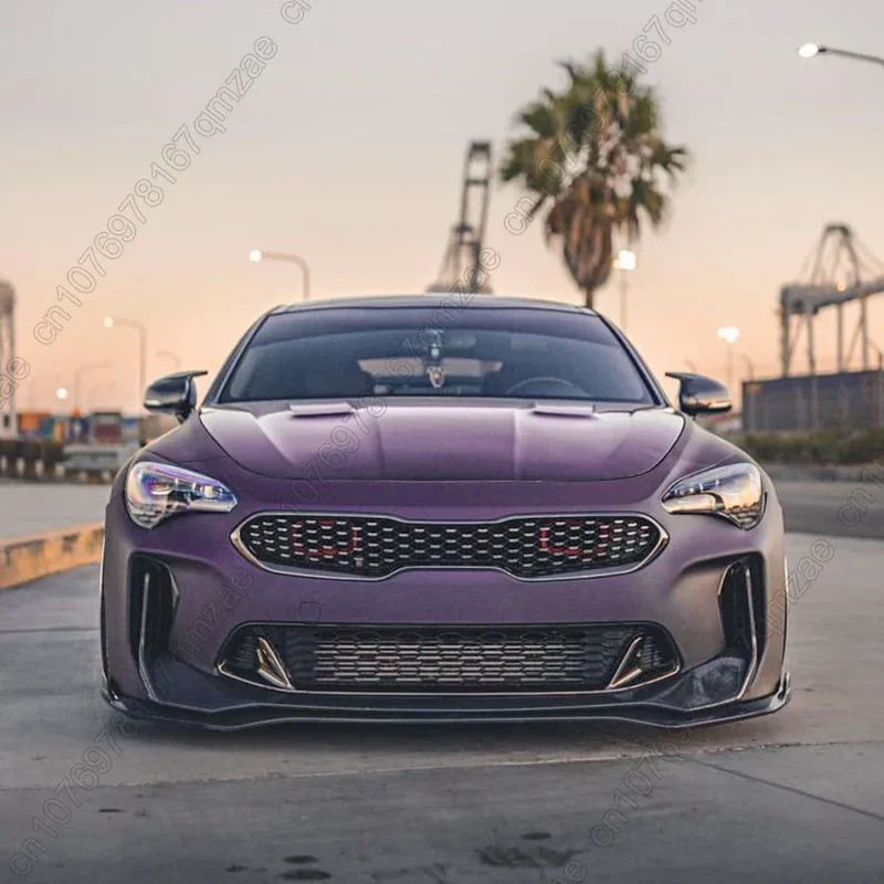 Lame Avant Kia Stinger GT 2018-2023 Noir Brillant