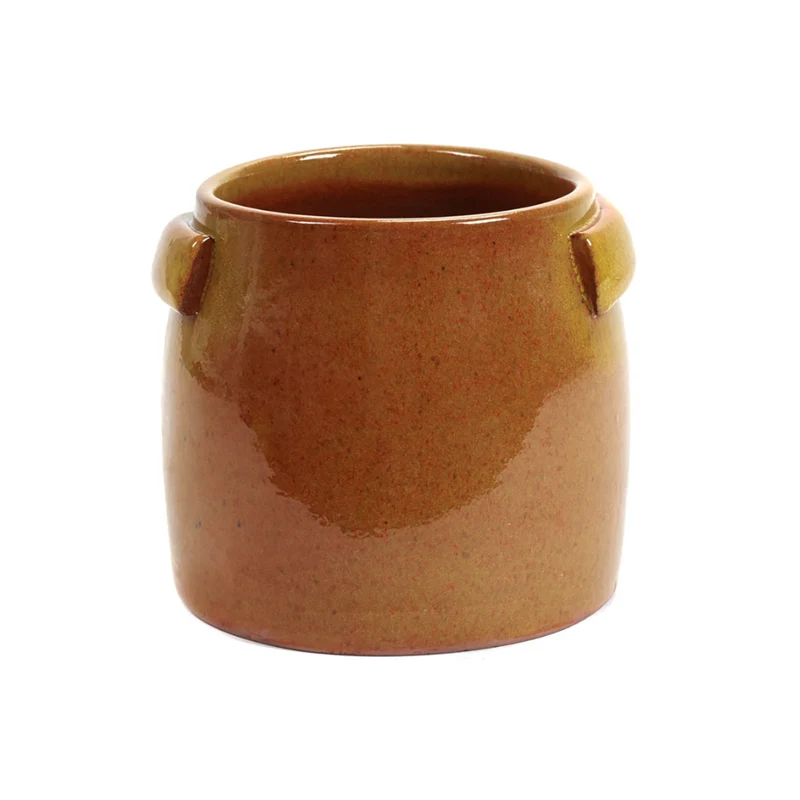 CACHE POT JARS ORANGE