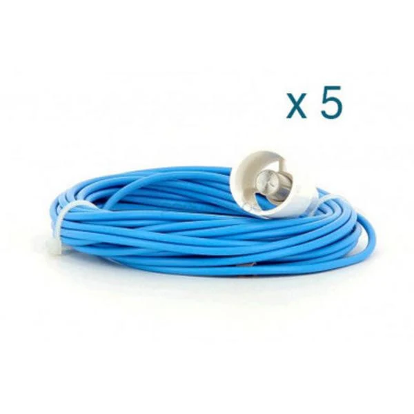 Pack 5 Sondes de Niveau Inox CCEI pour Régulateur Piscine NIVA 5, CRBTRN, Lineo 5S, CRNSE – Câblage Inclus