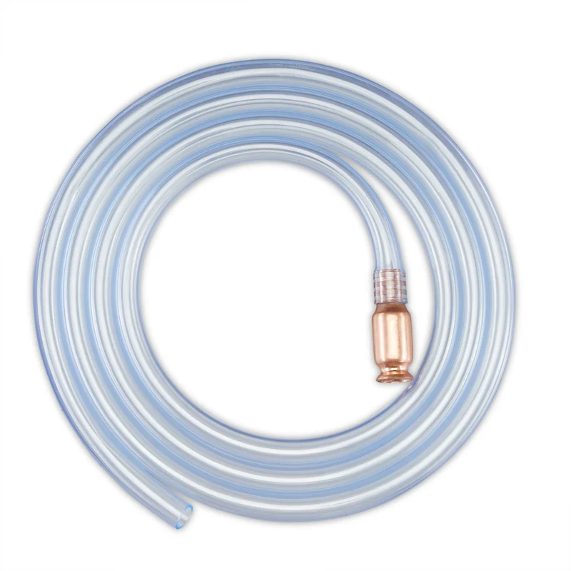 Tuyau à siphonner transparent facile à utiliser 240 cm en PVC clair 13_0013040