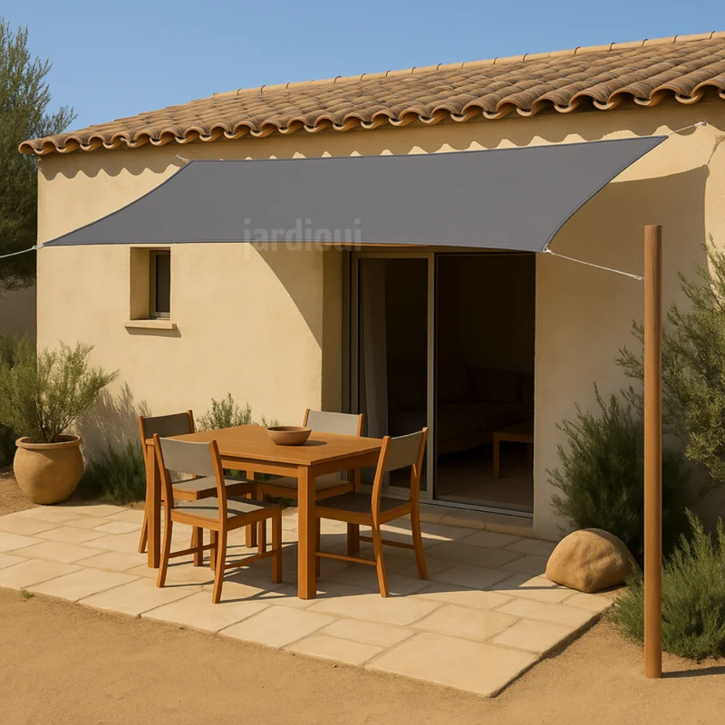 Voile d'Ombrage Rectangulaire Imperméable