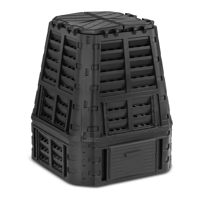 Composteur de jardin 740 litres polypropylène haute qualité 14_0007490