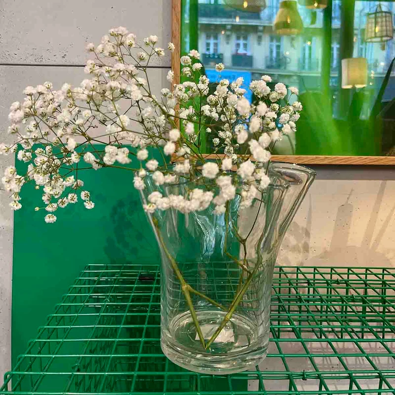 VASE PLIS CLAIR