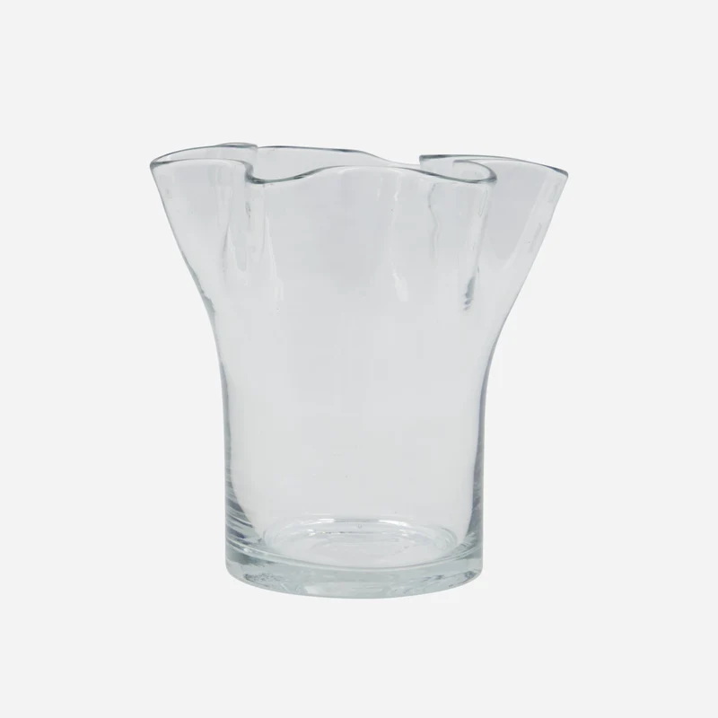VASE PLIS CLAIR