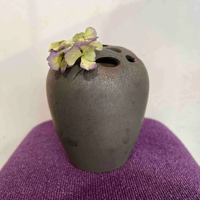 VASE VARIOS NOIR