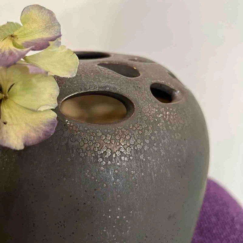 VASE VARIOS NOIR