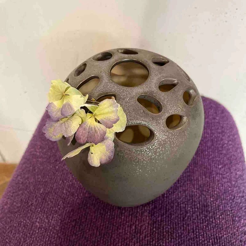 VASE VARIOS NOIR