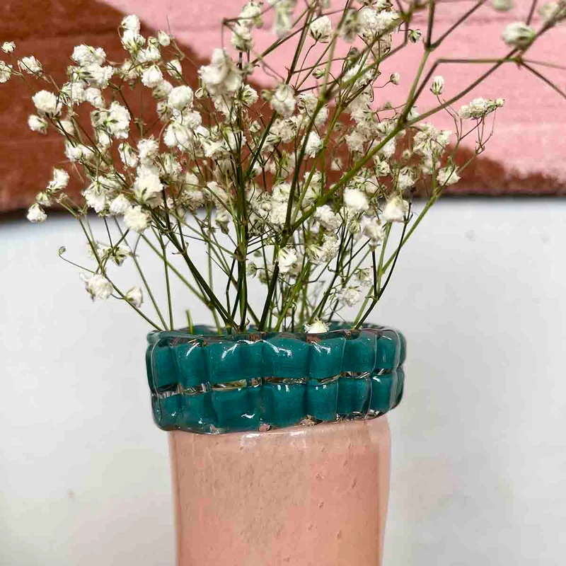 VASE KUPLA ROSE