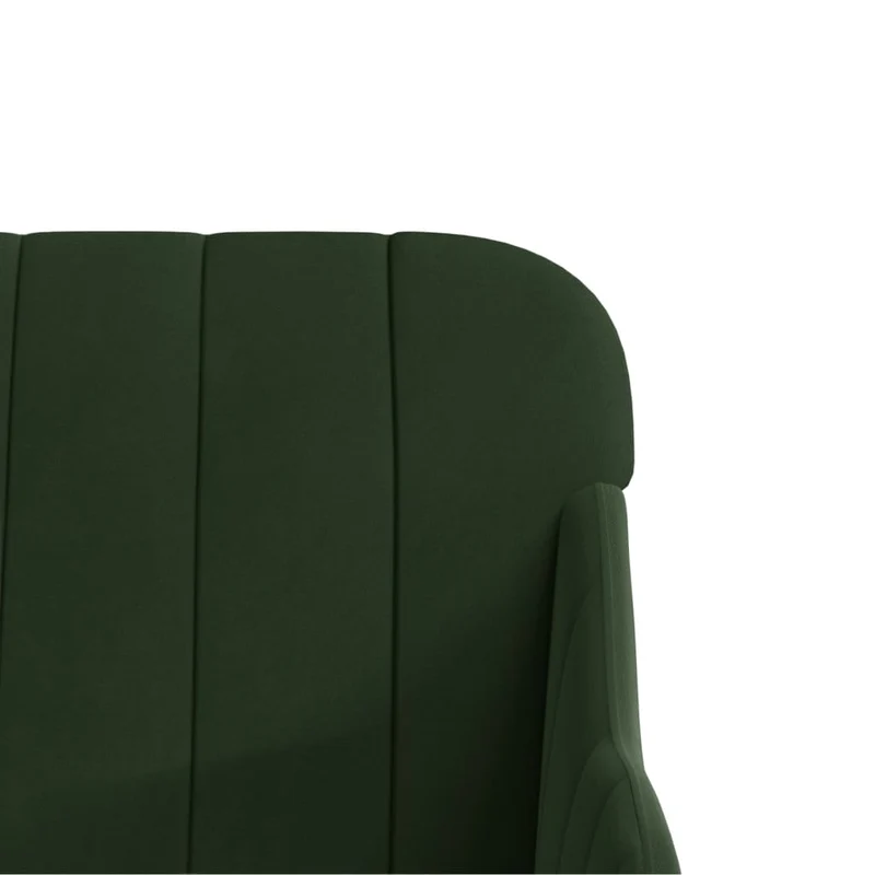 Banc banquette vert foncé 110 x 76 x 80 cm velours 02_0010639