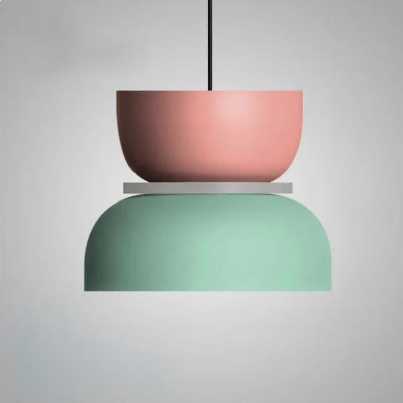 Suspension Luminaire LED Colorée Grand Format