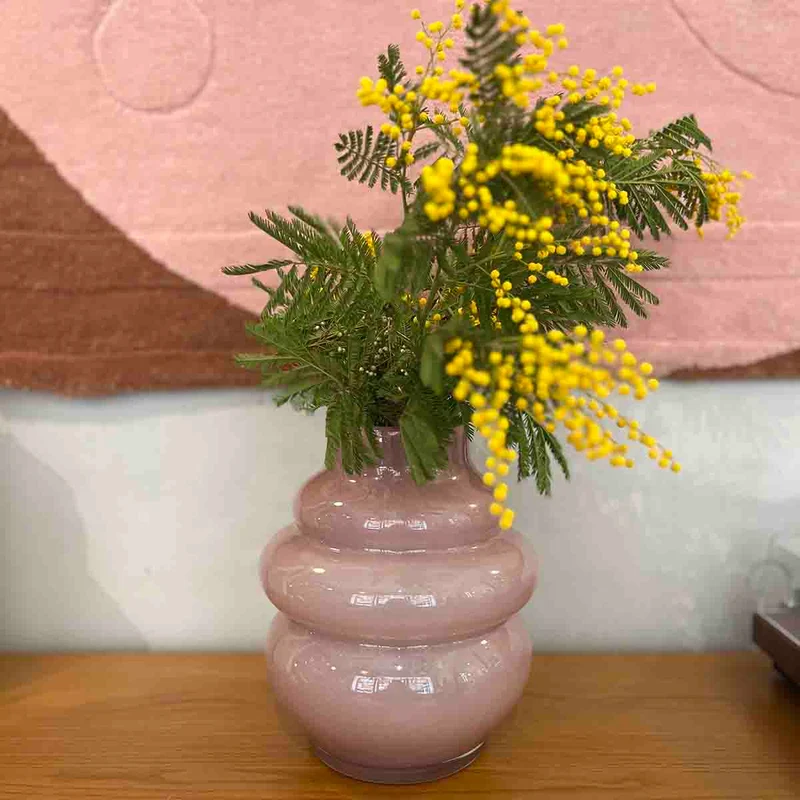 VASE PASS ROSE