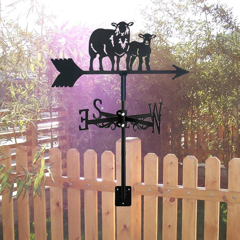 Girouette Artistique en Forme de Mouton