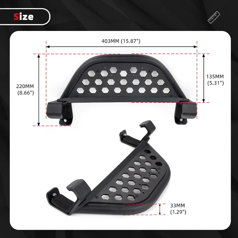 Marchepieds Latéraux Aluminium Ford Bronco 2021-2025