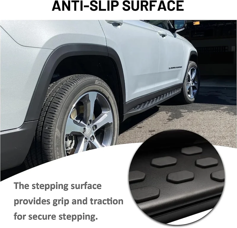 Marchepieds Latéraux Jeep Grand Cherokee L 3 Rangées 2021-2023